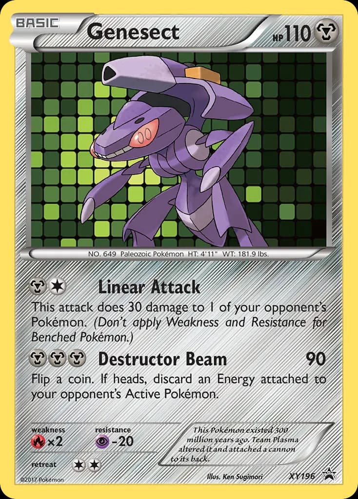 Genesect — XY Black Star Promos XY196 Pokémon card