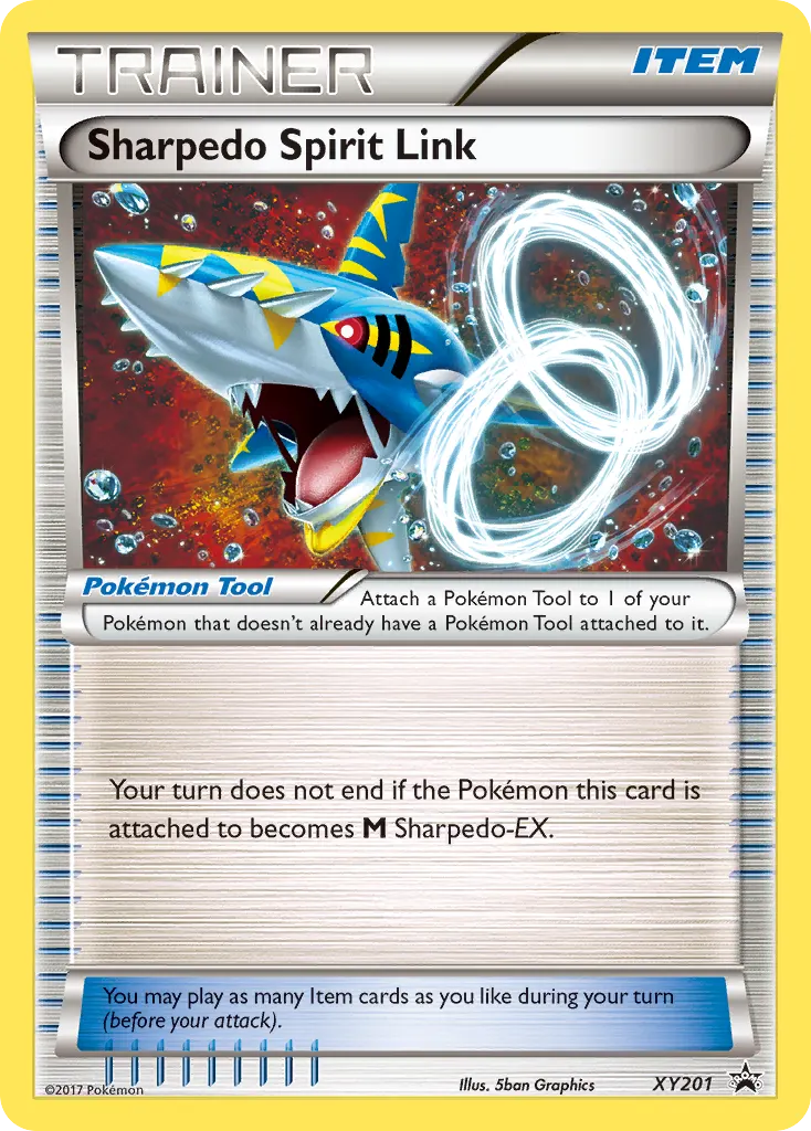Sharpedo Spirit Link — XY Black Star Promos XY201 Pokémon card