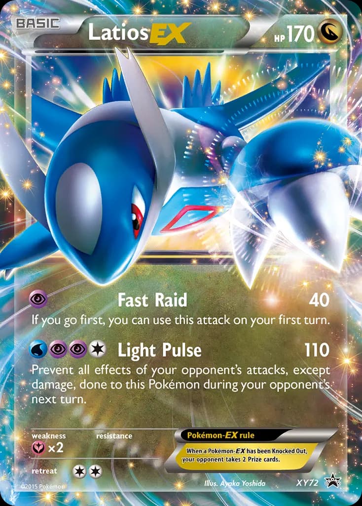 Latios-EX — XY Black Star Promos XY72 Pokémon card