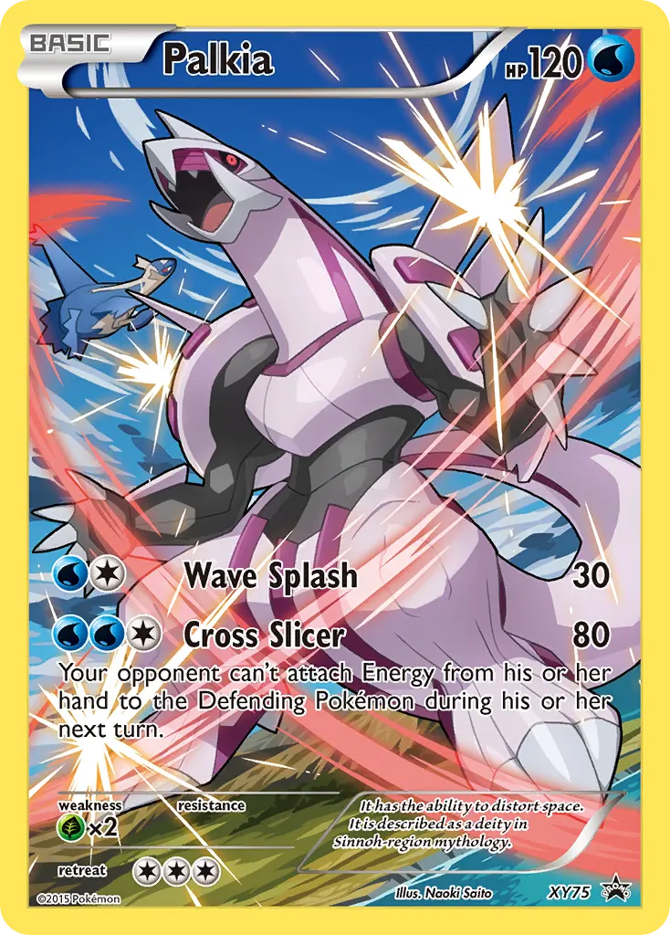 Palkia — XY Black Star Promos XY75 Pokémon card