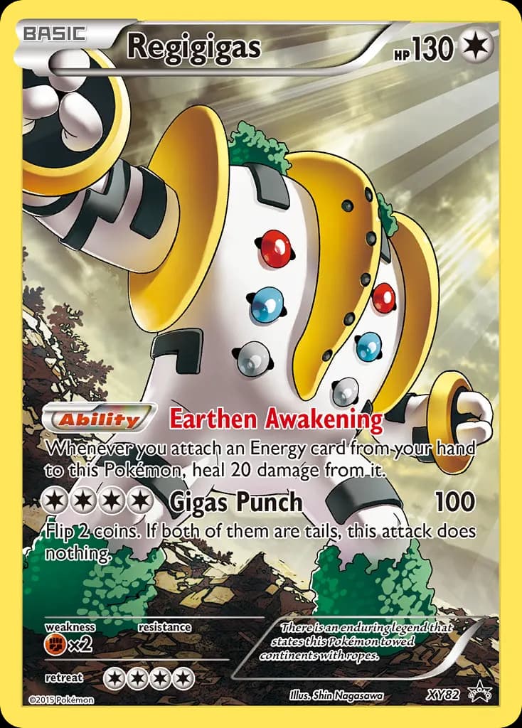 Regigigas — XY Black Star Promos XY82 Pokémon card