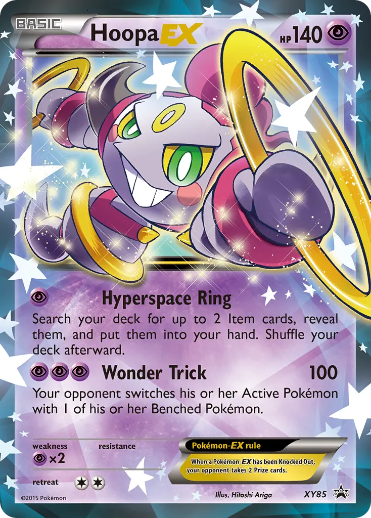 Hoopa-EX — XY Black Star Promos XY85 Pokémon card
