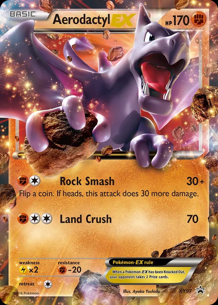 Aerodactyl-EX — XY Black Star Promos XY97 Pokémon card