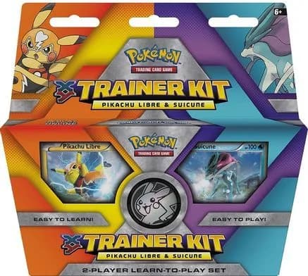 XY Trainer Kit: Pikachu Libre & Suicune logo